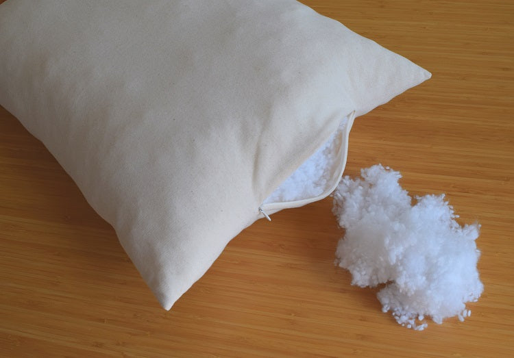 Eco-Friendly Hypoallergenic Youth Pillow 18x24 from A Little Pillow Company. Machine Washable. Made in USA.